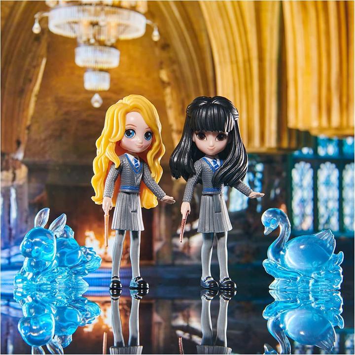 Actual product image Spin Master Wizarding World Harry Potter - Friends playset with Luna Lovegood and Cho Chang collectible figures