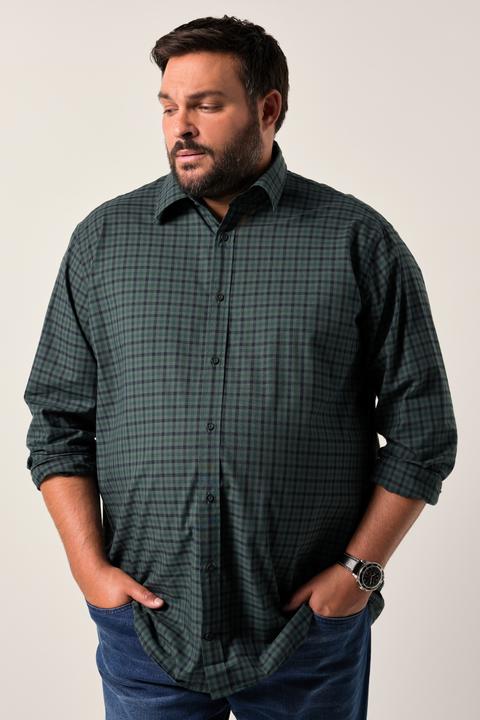 Produktbild Men+ Karohemd, Langarm, Kentkragen, Comfort Fit (4XL)