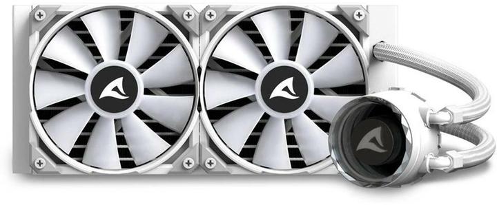 Actual product image Sharkoon S80 White RGB AIO