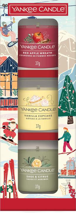 Actual product image Yankee Candle Après Ski, 3 Filled Votivekerzen, Geschenkset (3-teilig) (37 g)