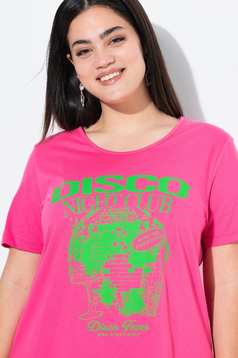 Produktbild Angel of Style T-Shirt, A-Linie, Neon Diskokugel-Motiv (56)