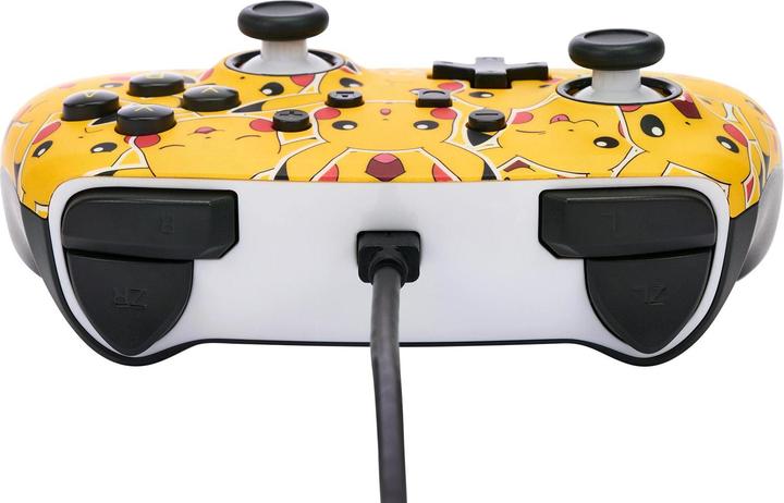 Image du produit PowerA manette filaire améliorée pour Nintendo Switch - sensations Pikachu (Switch)