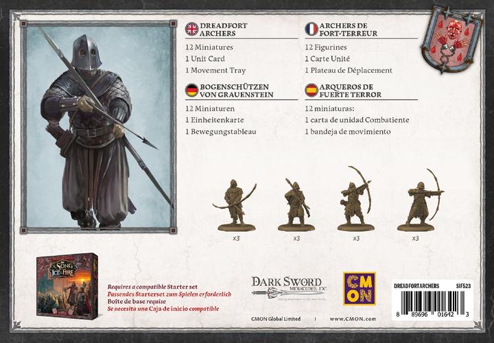 Image du produit Cmon A Song of Ice & Fire - Dreadfort Archers (Extension DE)