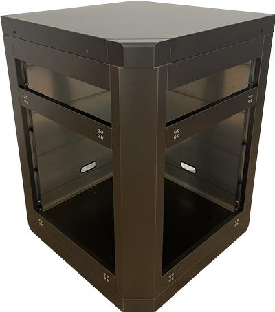 Produktbild BBQ Master Outdoorkitchen Eckelement 90° Trolley Black Edition