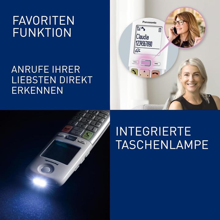 Immagine prodotto Panasonic DECT KX-TGU432EXW Duo Zilver