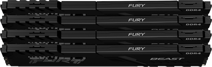 Actual product image Kingston FURY Beast (4 x 8GB, 3200 MHz, DDR4-RAM, DIMM)
