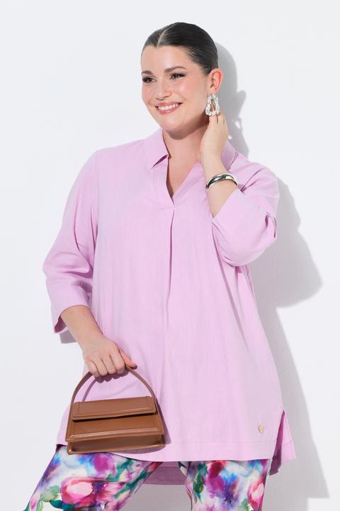 Immagine prodotto Ulla Popken Tunica in misto lino (60)