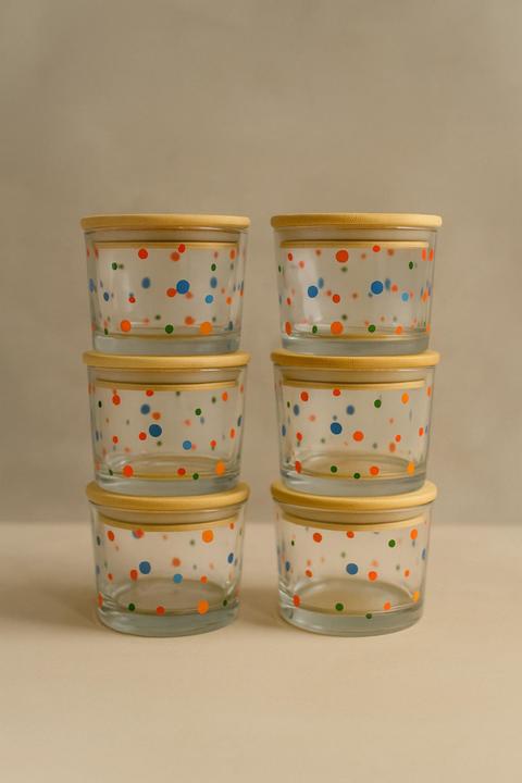 Hermia Bead Storage Box Set 12 Pieces (0.22 l)