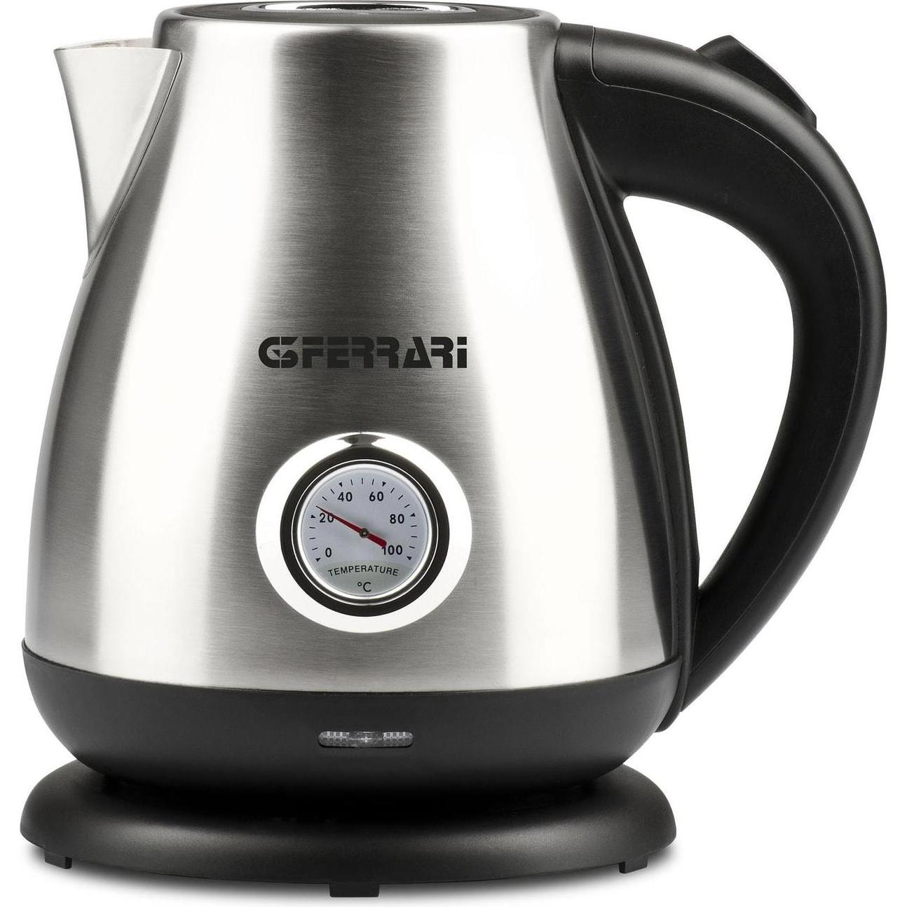 G3 Ferrari Wasserkocher G10096 Rapido 1.7 l, Wasserkocher, Schwarz