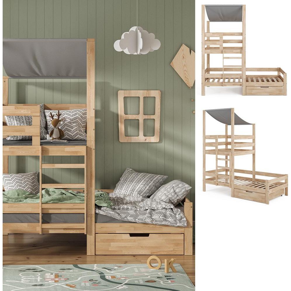 Thumbnail - VitaliSpa, Kinderbett, Hausbett Tom (90 x 200 cm)