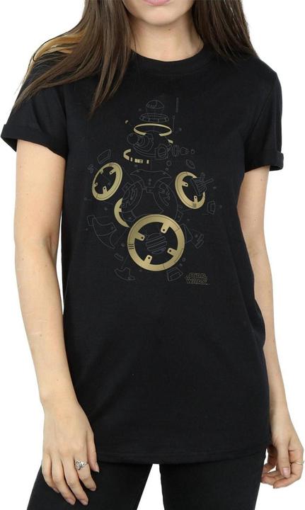 Immagine prodotto Star Wars The Last Jedi BB-8 Deconstructed Maglietta Ampia Donna (M)