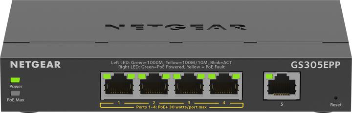 Actual product image Netgear GS305EPP-100PES (5 ports)