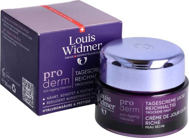 Produktbild Louis Widmer Proderm Tagescr UV30 rei par 50ml (50 ml, Tagescreme, SPF 30)