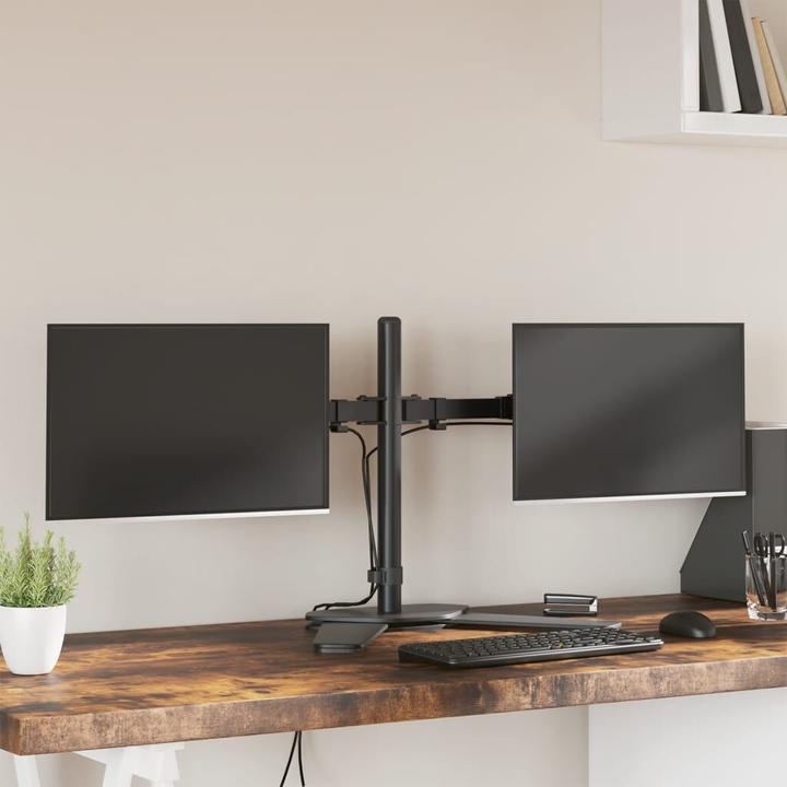 Actual product image vidaXL Tischhalterung für 2 Monitore (Table, 27", 10 kg)
