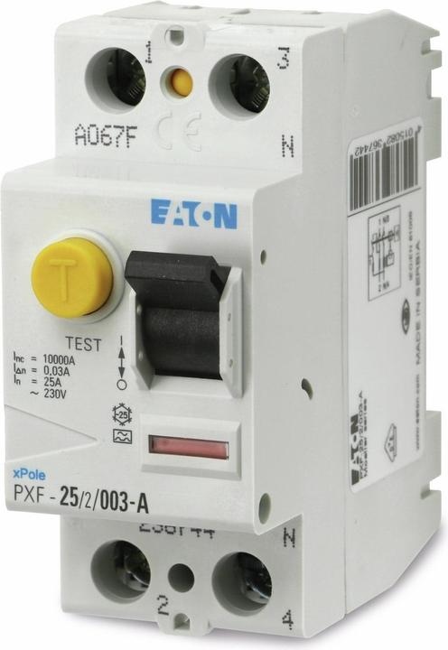 Eaton FI-Schutzschalter 2polig 25 A