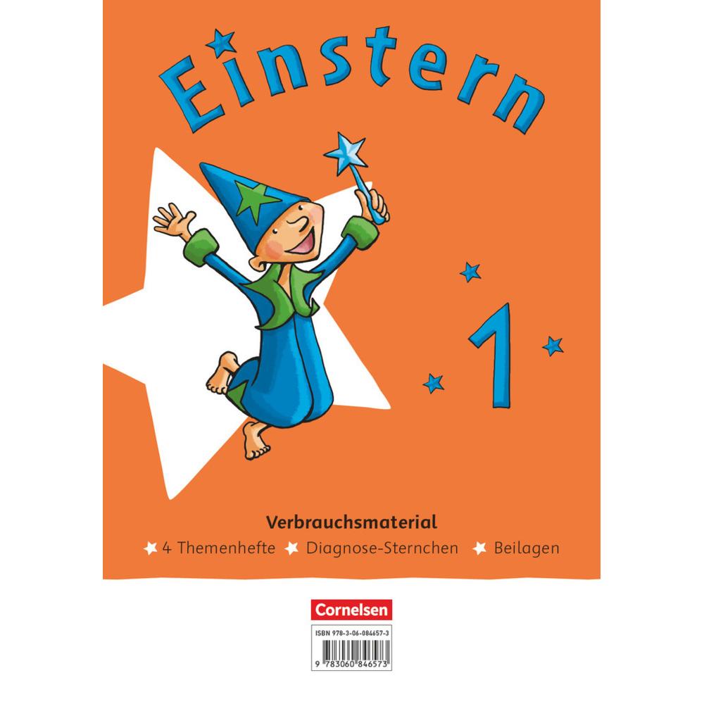 Einstern, Mathematik, Ausgabe 2021, Band 1, Themenhefte 1-4, Diagnoseheft und Kartonbeilagen im, Schulbücher