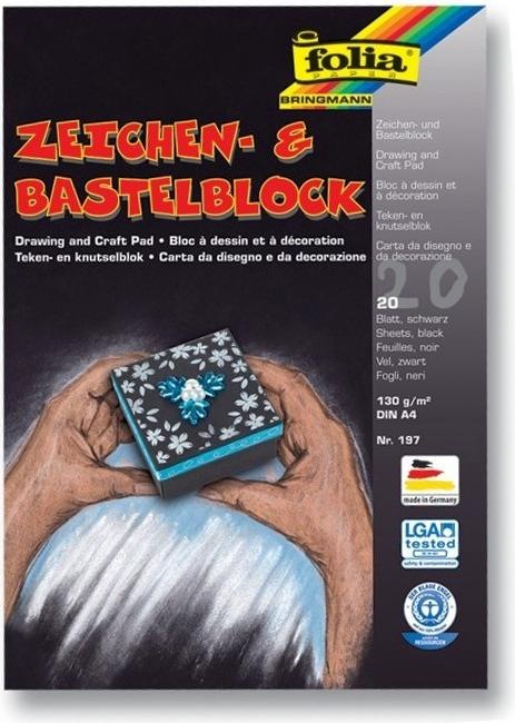 Image du produit Folia Bloc de Zeichen- et de Bastel (A4)
