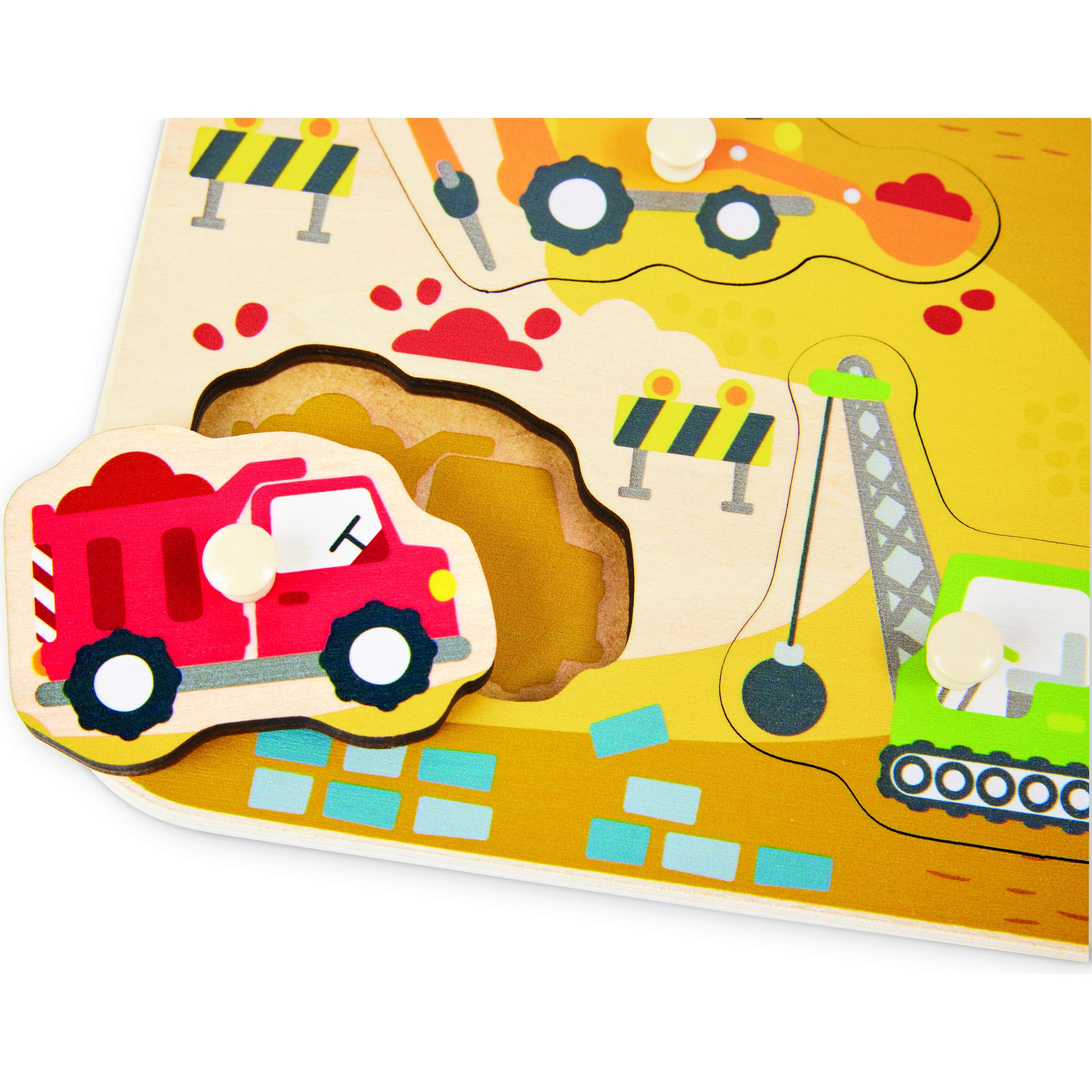 Hape Construction Peg Puzzle