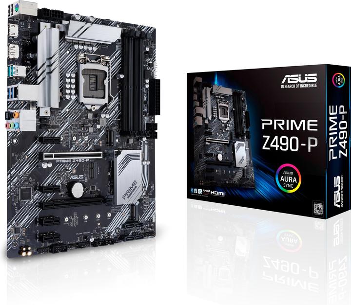 Image du produit ASUS PRIME Z490-P (LGA 1200, Intel Z490, ATX)