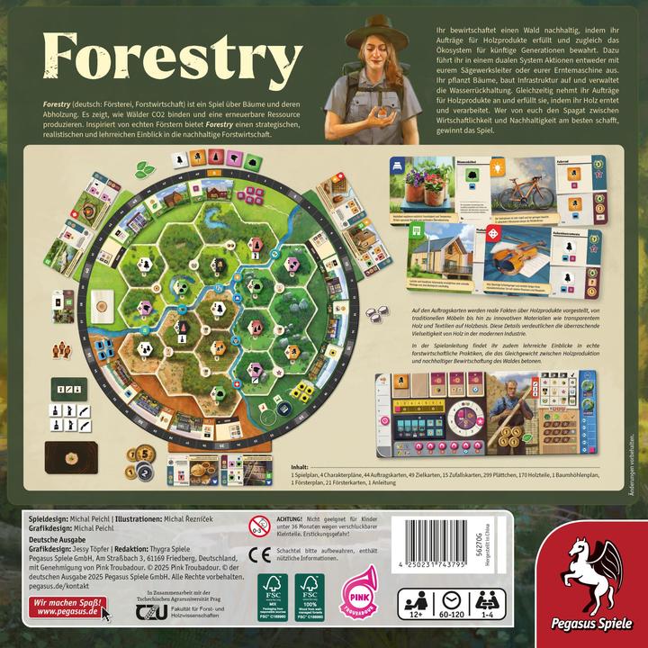 Produktbild Pegasus Forestry (Deutsch, 1 - 4 Spieler)
