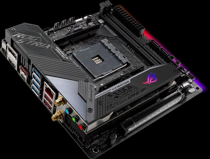 Image du produit ASUS ROG Strix X570-I Jeux (AM4, AMD X570, Mini-ITX)