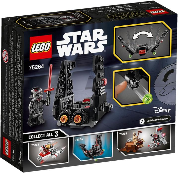 Actual product image LEGO Kylo Ren's Shuttle Microfighter (75264, LEGO Star Wars)