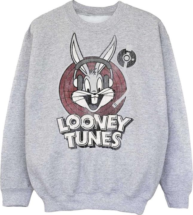 Image du produit Looney Tunes Sweat-shirt garçon Bugs Bunny Circle Logo (152, 158)