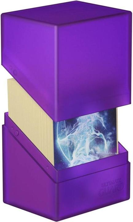 Produktbild Ultimate Guard UGD010687 - Boulder Kartenbox - 80+ Karten, Standardgrösse, amathyst
