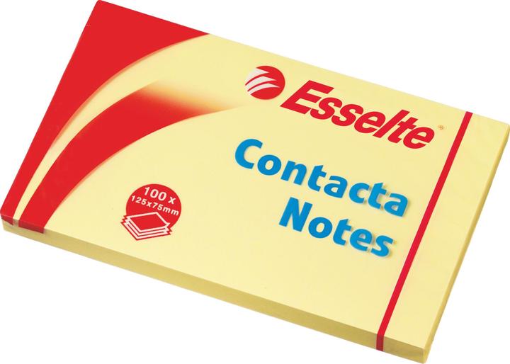 Produktbild Esselte Haftnotizen Contacta-Notes (75 x 125 mm)