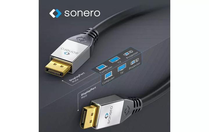 Produktbild Sonero Kabel DisplayPort - DisplayPort, 1 m (1 m)