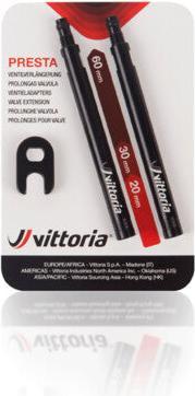 Actual product image Vittoria Presta valve extension 30 mm