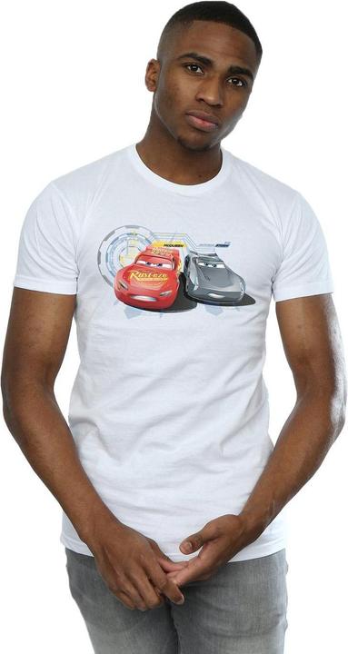 Immagine prodotto Disney Cars Lightning Vs Storm Maglietta Uomo (L)