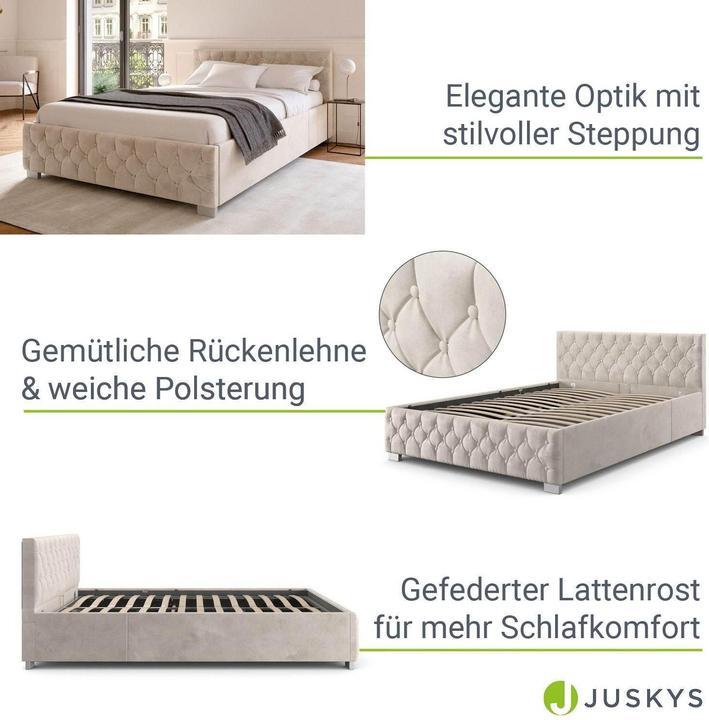 Produktbild Juskys Nizza (180 x 200 cm)