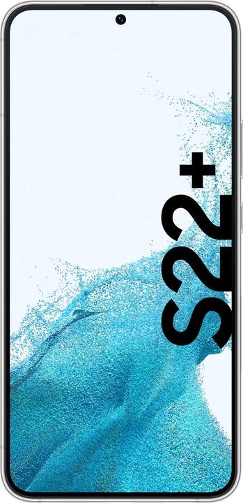 Produktbild Samsung Galaxy S22+ EU (128 GB, Phantom White, 6.60", Dual SIM, 50 Mpx, 5G)