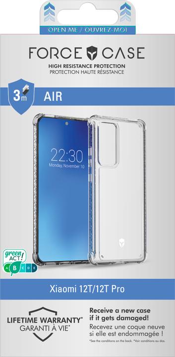 Image du produit Force Case Étui pour téléphone portable Air Series (Xiaomi 12T, Xiaomi 12T Pro)