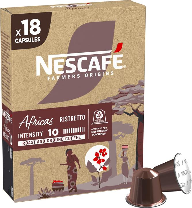 Produktbild Nescafé Farmers Origins Africas (18 x Port.)