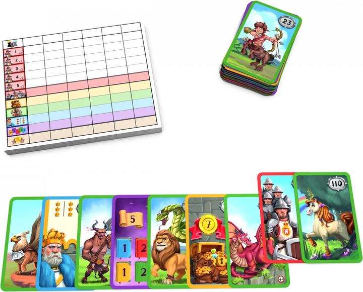Actual product image Zoch Kings & Creatures (German, English, French, Italian)