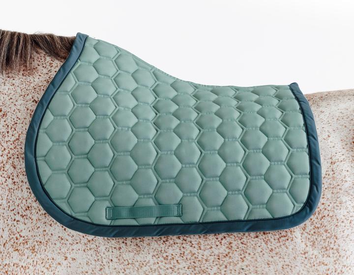 Actual product image Fouganza Satteldecke 500 Sprungreiten personalisierbar Polyester