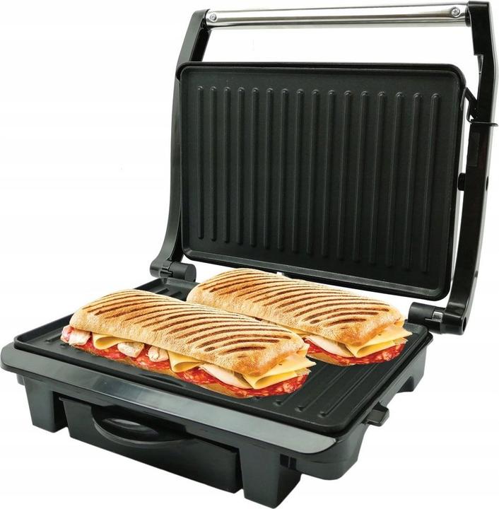Image du produit Aigostar Opiekacz Panini Maker acier inoxydable 1000W VDE/Hettoffline