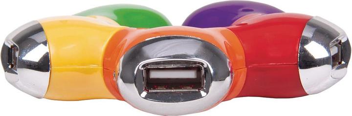 Produktbild Manhattan Hi-Speed USB 2.0 Flex Hub, Stromversorgung über USB (4 Ports)