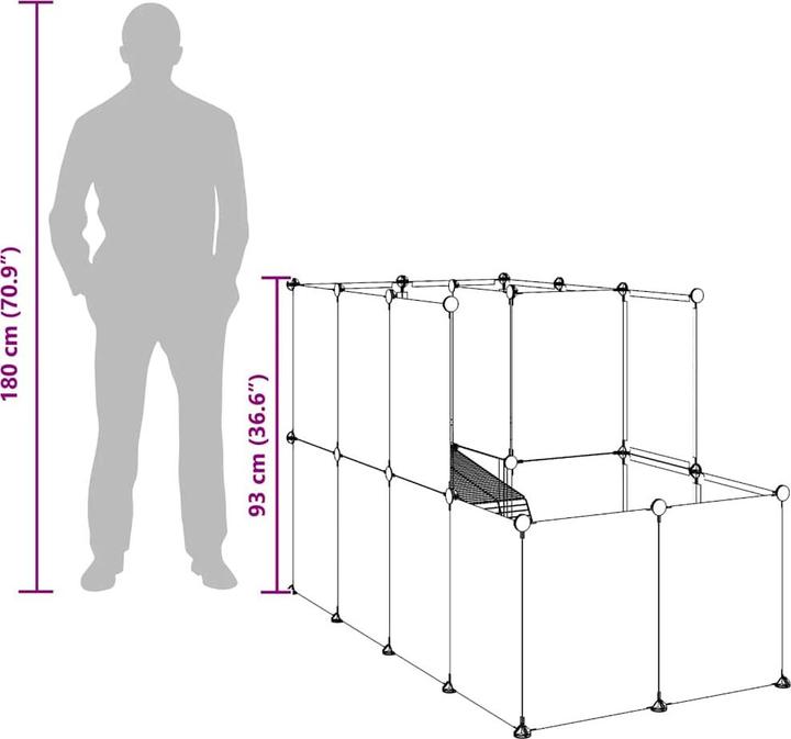 Image du produit vidaXL Tierkäfig