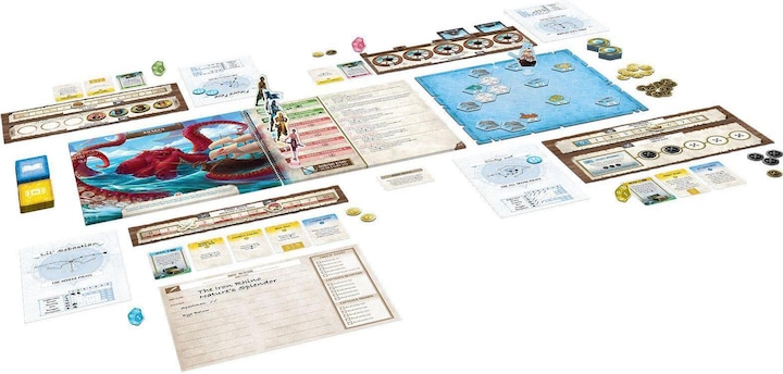 Actual product image Plaid Hat Games Connoisseur Game Forgotten Waters (German)