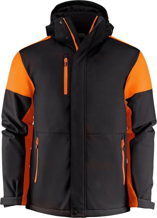 Immagine prodotto Sharp Giacca softshell imbottita Prime da uomo nero/arancio - taglia XXL (XXL)