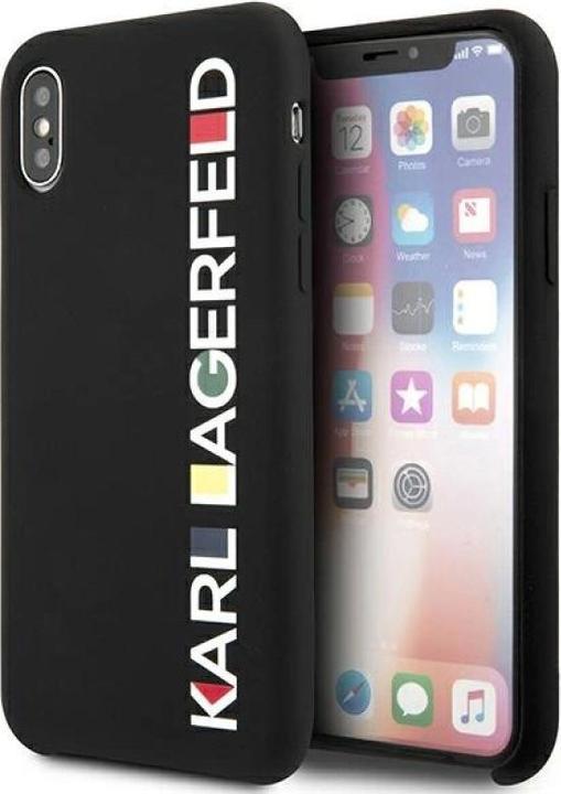 Image du produit Karl Lagerfeld KLHCPXBHWHBK iPhone X/XS hardcase czarny/black Glossy Bauhaus (Apple iPhone X, Apple iPhone XS)