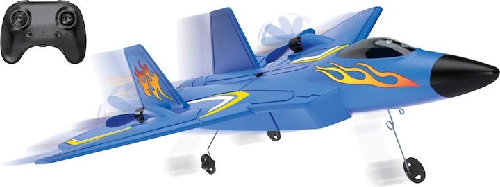 Totally Tech Sky Raider avion 2.4 Ghz bleu (Avion à réaction)