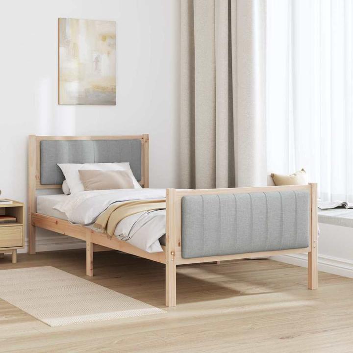 Image du produit vidaXL Plattformbettgestell (90 x 200 cm)