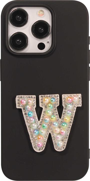 Immagine prodotto PhoneLook Adesivi per smartphone Perle 3D multicolore lettera W