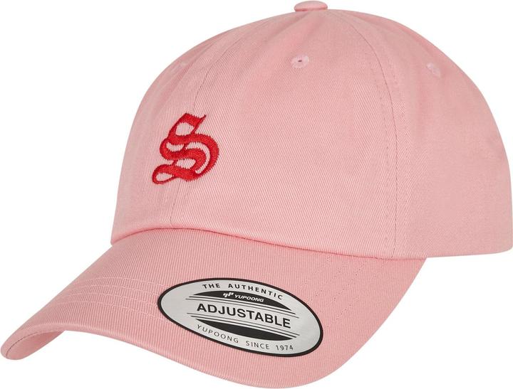 Produktbild Mister Tee Letter Pink Low Profile Cap - 19729 (One Size)