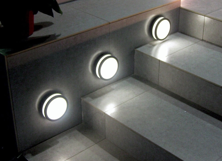 Produktbild Elstead Lighting Ano LED Aussen-Wandleuchte GX53 14cm rund Graphit IP54 (720 lm, GX53)