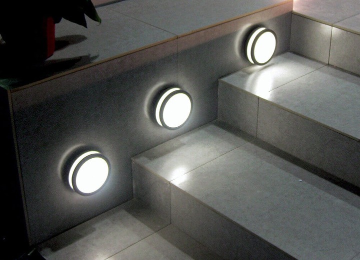 Immagine prodotto Elstead Lighting Applique da esterno Ano LED GX53 14cm rotondo grafite IP54 (720 lm, GX53)